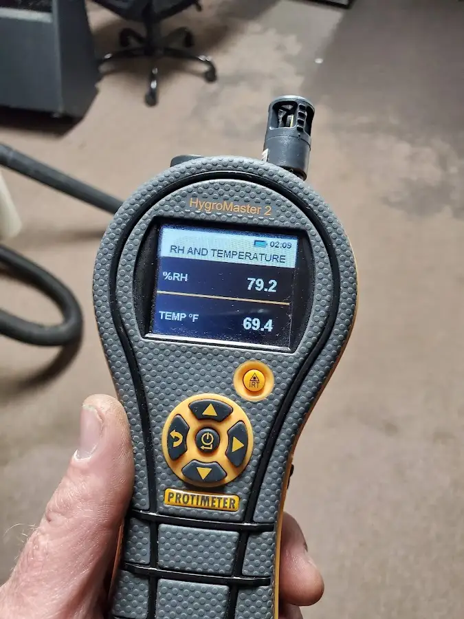 Moisture meter humidity assessment for Mold Remediation & Removal in Lamesa